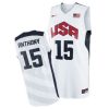 2012 usa basketball national dream team 15 white jersey