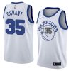 2017 18 men's white kevin durant jersey