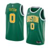 2018 19 green jayson tatum earned men's jersey