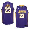 2018 19 lebron james purple youth statement jersey