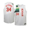 2018 19 white giannis antetokounmpo earned youth jersey