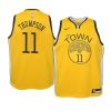 2018 19 yellow klay thompson earned youth jersey