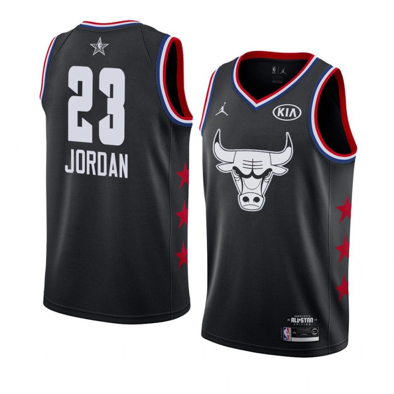 2019 all star black men michael jordan jersey