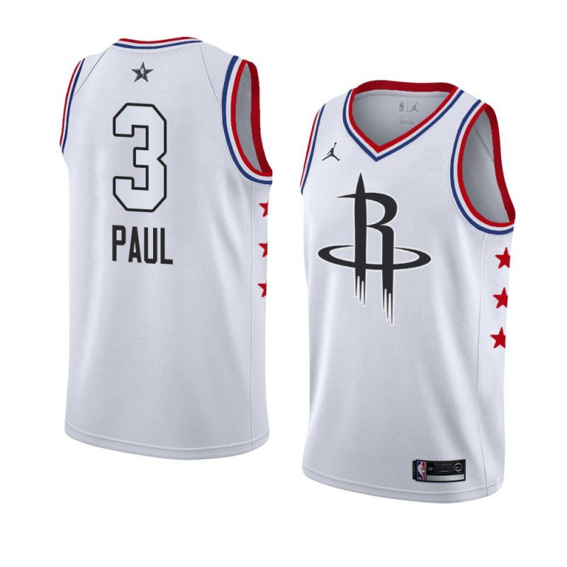 2019 all star white men's chris paul jersey