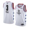 2019 all star white men chris paul jersey