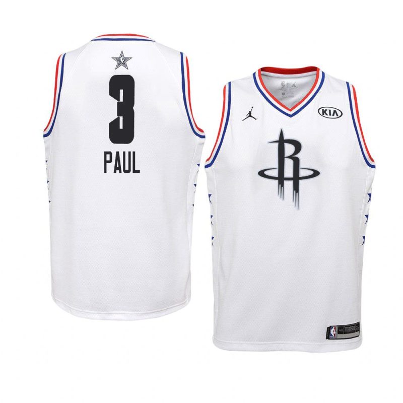 2019 all star white youth chris paul jersey