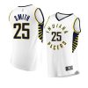 2022 23pacers jalen smith white replica association edition jersey