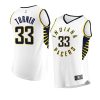 2022 23pacers myles turner white replica association edition jersey