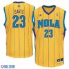 Anthony Davis New Orleans Hornets Revolution 30 Gold Jersey
