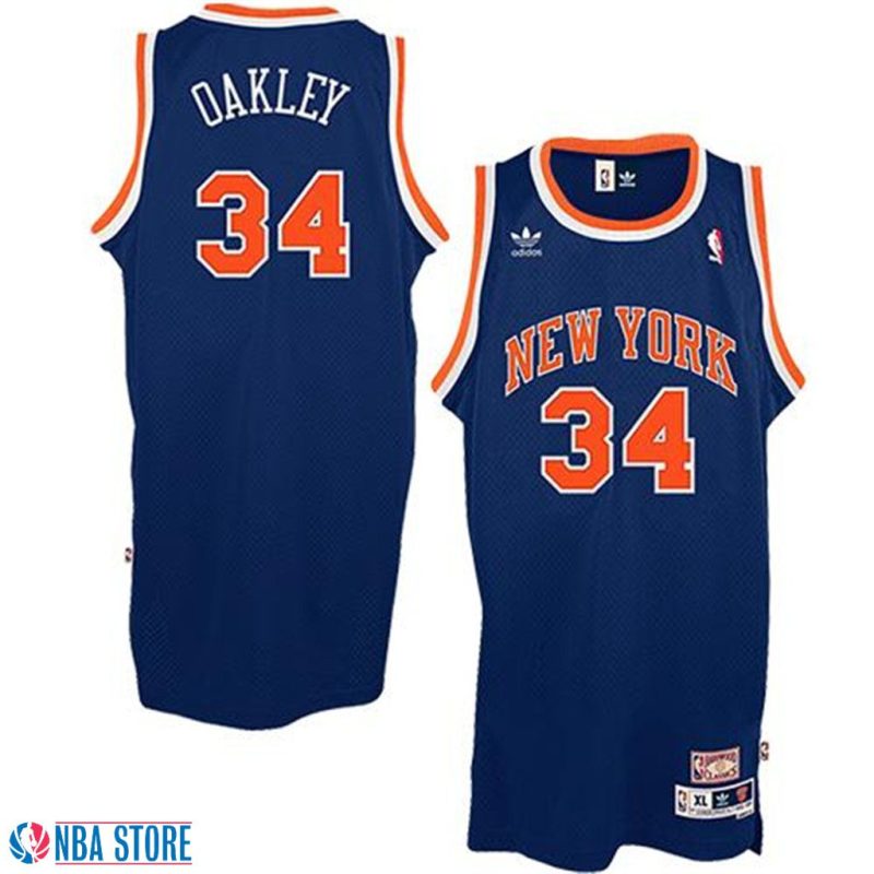 Charles Oakley New York Knicks Throwback Jersey