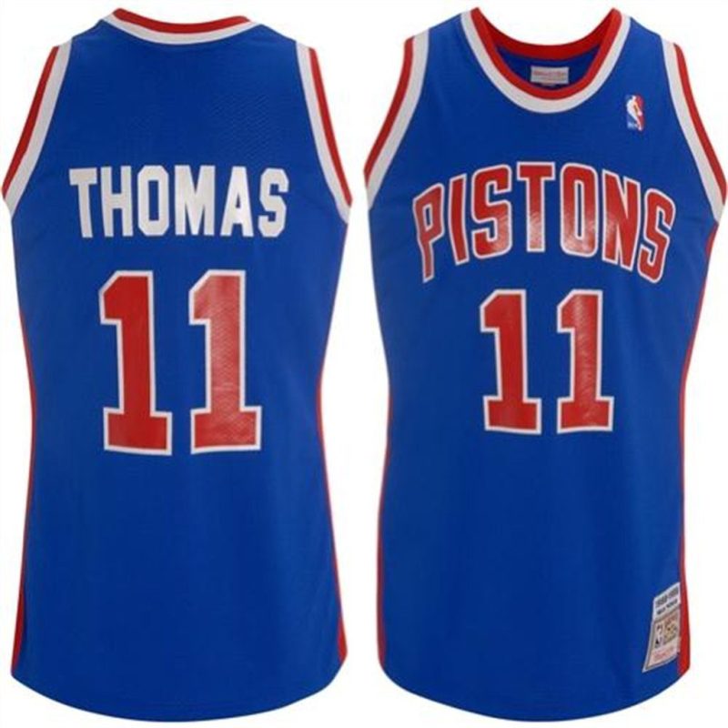 Mitchell & Ness Detroit Pistons Isiah Thomas 1988 89 Authentic Jersey