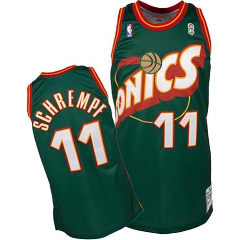 Seattle Supersonics Detlef Schrempf Jersey