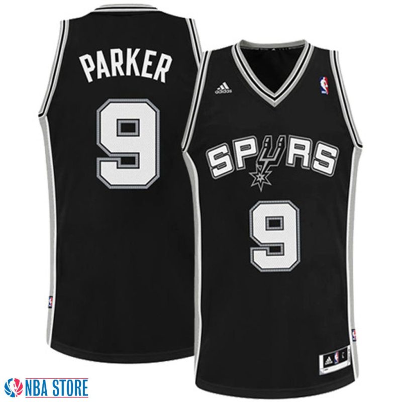 Tony Parker Spurs Revolution 30 Swingman Black Jersey