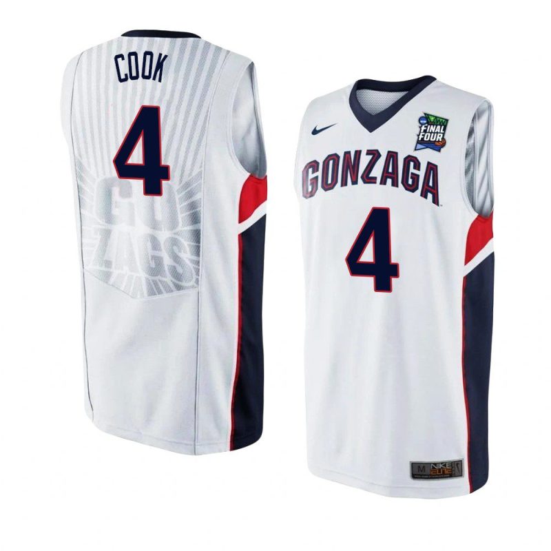 aaron cook jersey march madness final four white