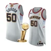 aaron gordon nuggets jersey 2023 nba finals championsauthentic white