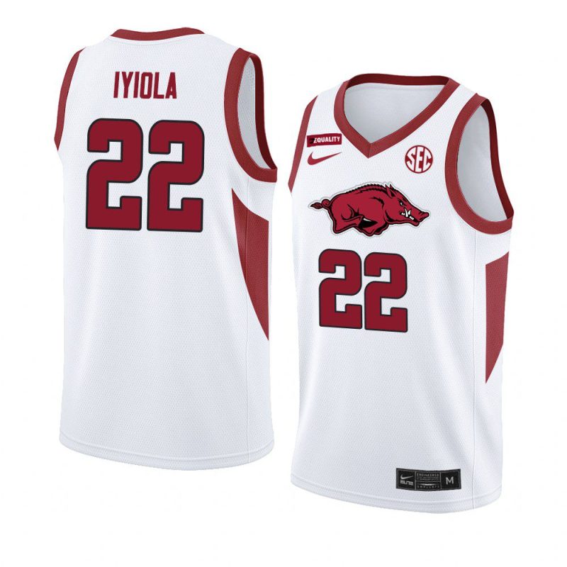 abayomi iyiola team jersey basketball white