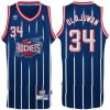 adidas Houston Rockets Hakeem Olajuwon Throwback Swingman Jersey