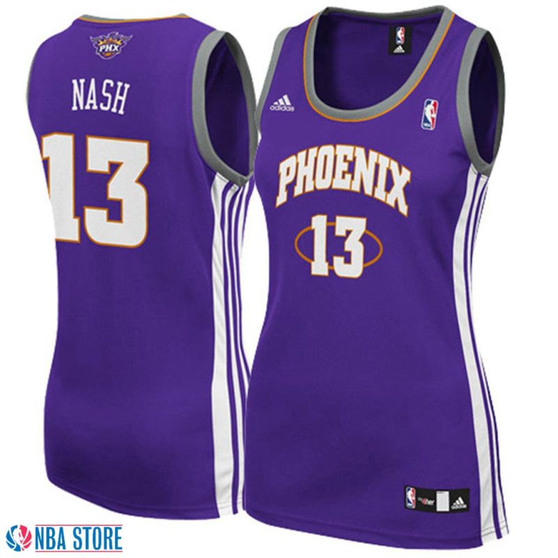 adidas Steve Nash Phoenix Suns Women Purple Jersey
