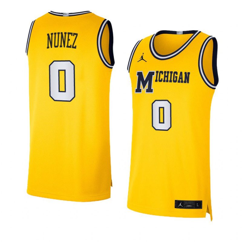 adrien nunez dri fit swingman jersey basketball yellow