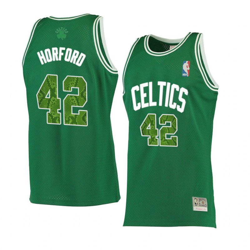 al horford hardwood classics jersey snakeskin green