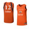 aleah goodman men's jersey swingman orange 2020