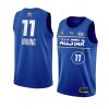 all stars kyrie irving jersey nba all star game royal