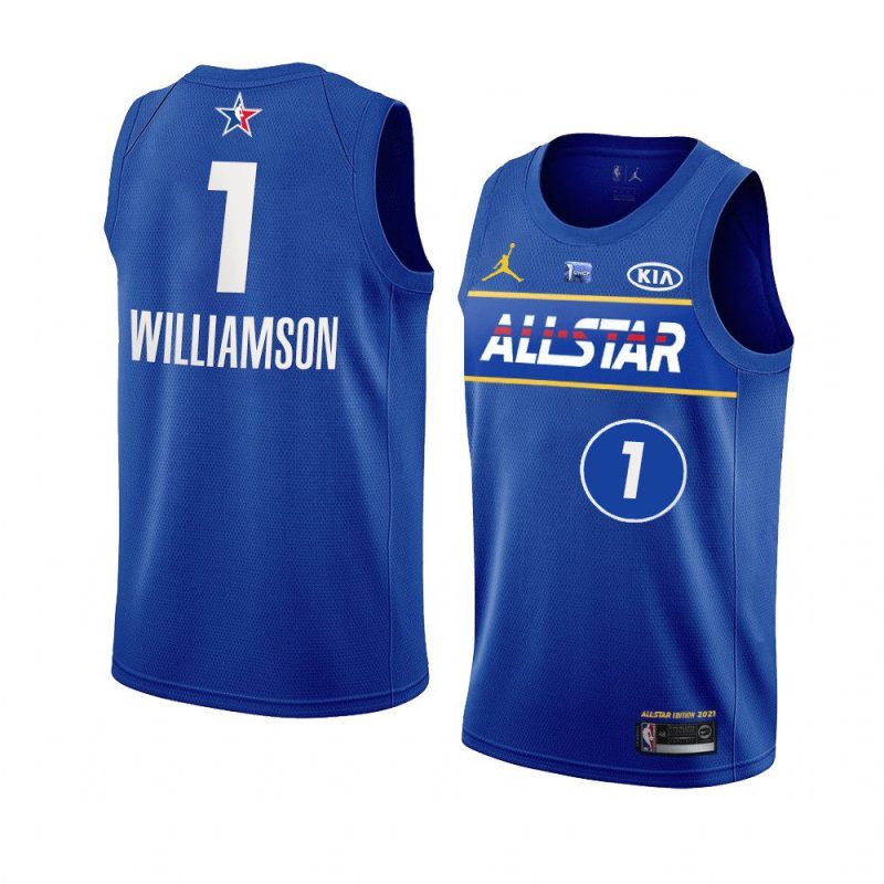 all stars zion williamson jersey nba all star game royal