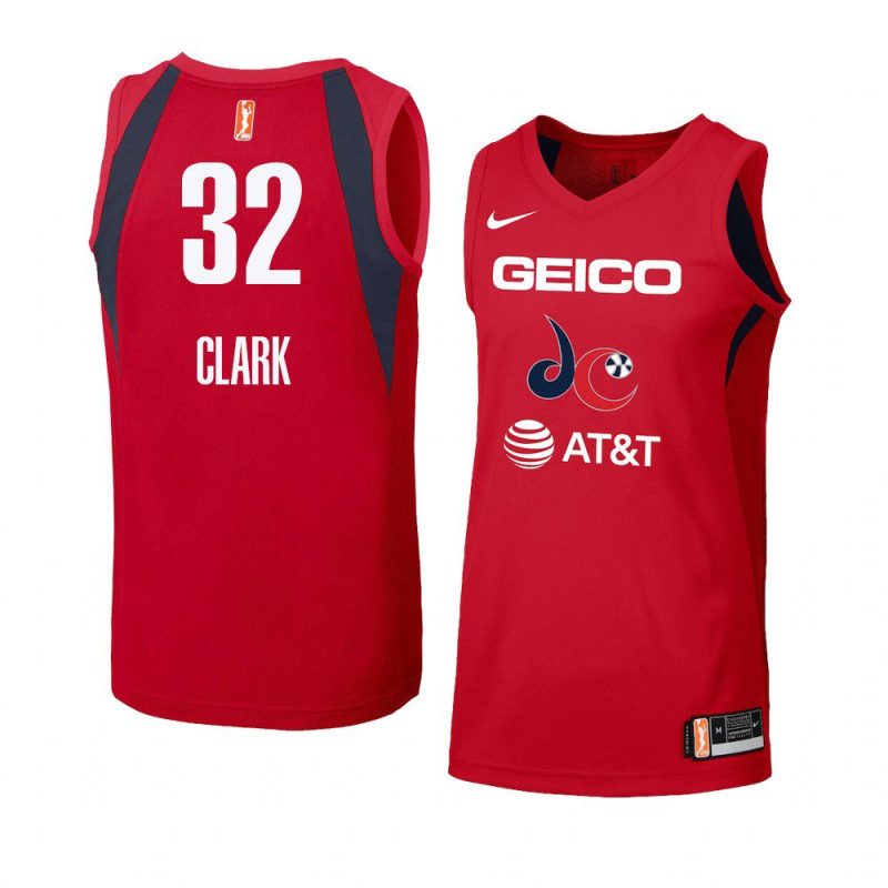 alysha clark women's jersey swingman red 2021