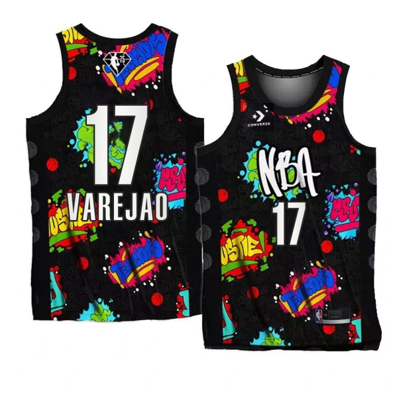 anderson varejao team walton all star black 2022 nba celebrity game jersey