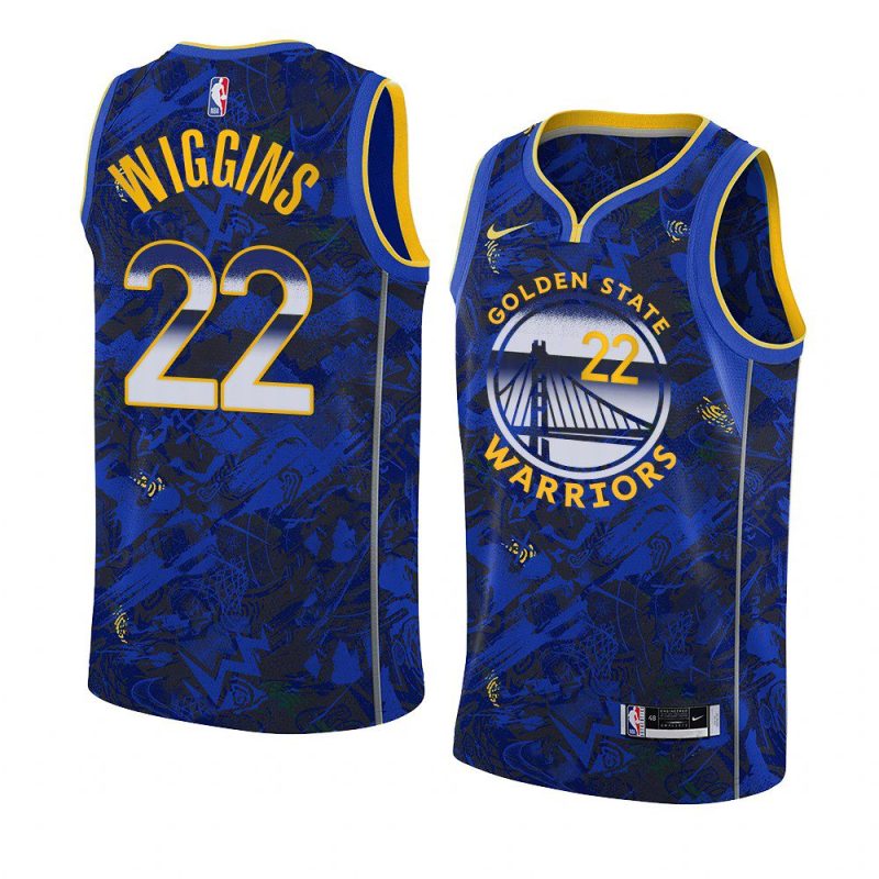 andrew wiggins camo jersey select series royal
