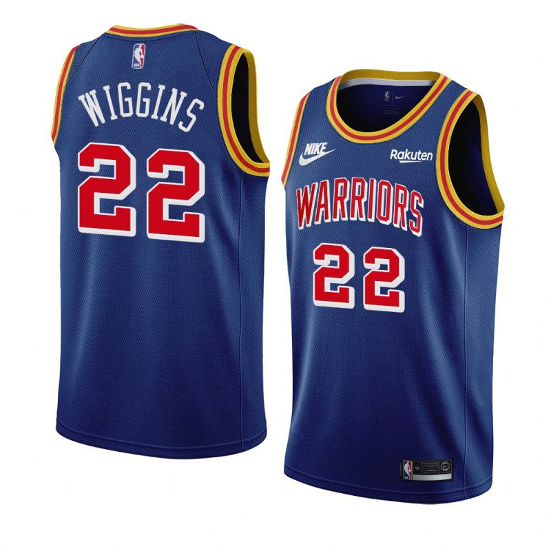 andrew wiggins jersey classic edition blue