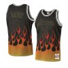 anthony davis swingman jersey flames black