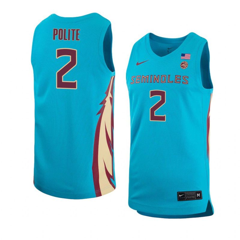 anthony polite alternate jersey basketball blue