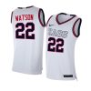 anton watson swingman jersey college basketball white