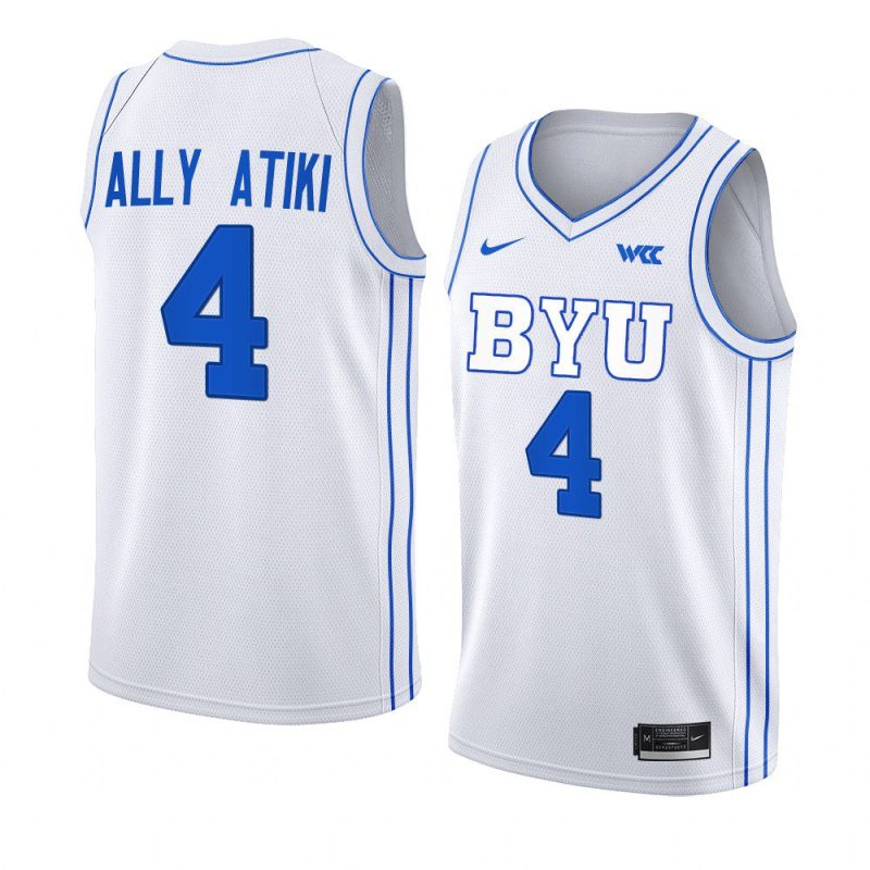 atiki ally atiki jersey college basketball white 2022 23