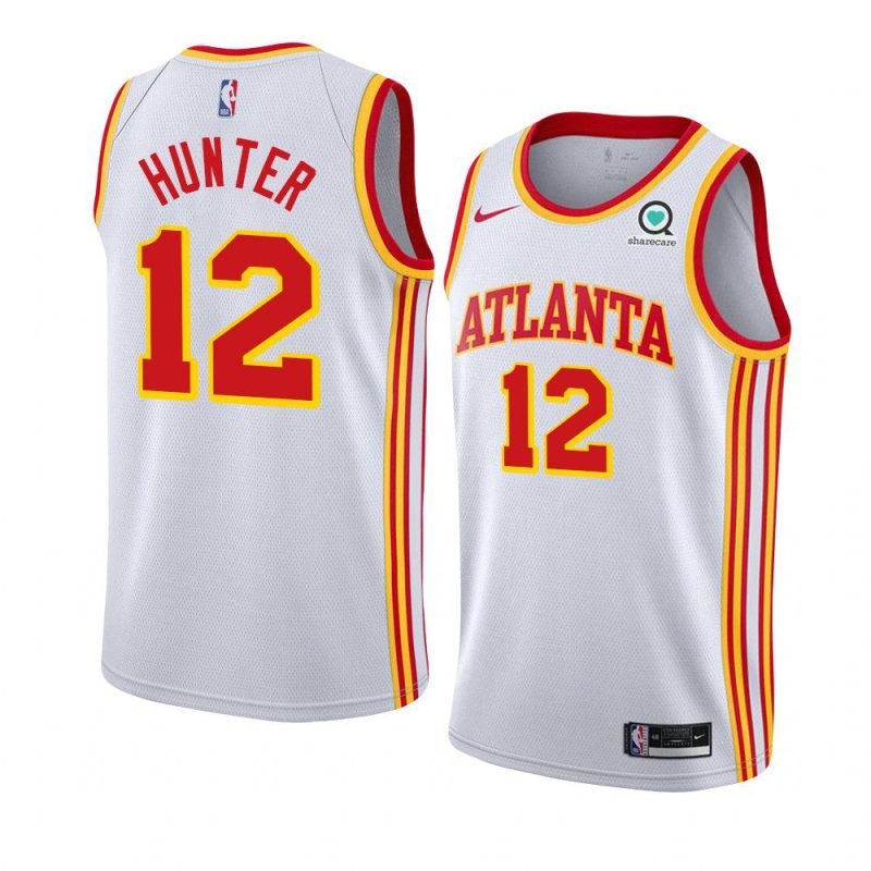 atlanta hawks de'andre hunter white association edition jersey