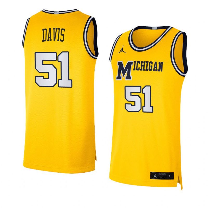 austin davis dri fit swingman jersey basketball yellow