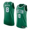 authentic kemba walker jersey tommy patch green