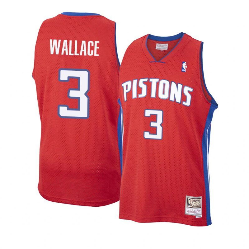 ben wallace jersey throwback red