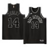 blake wesley 2022 23spurs jersey classic edition50 years authentic black