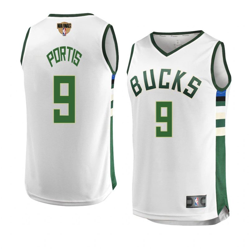 bobby portis association edition jersey 2021 nba finals white