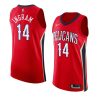 brandon ingram red statement authentic jersey