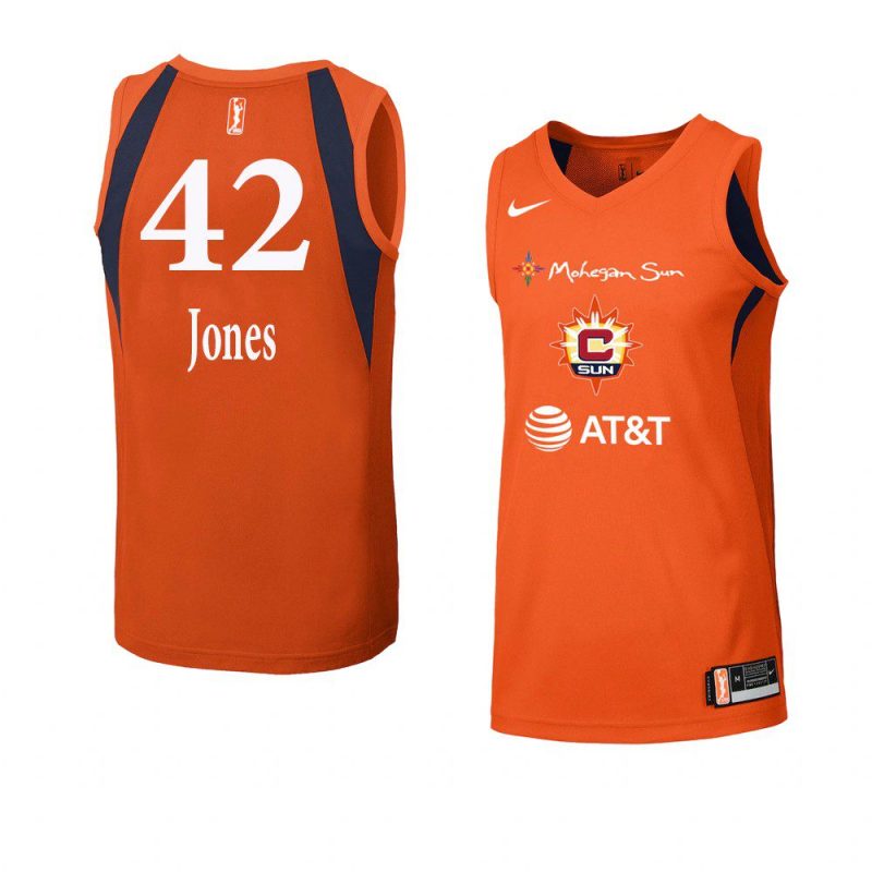 brionna jones men's jersey swingman orange 2020