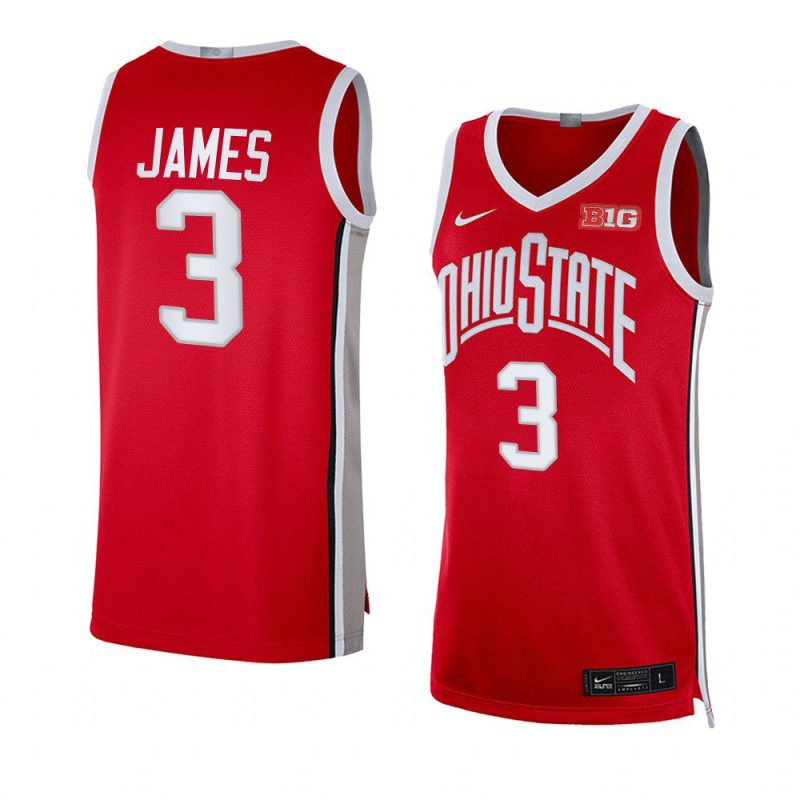 bronny james jersey college basketball red 2022 23