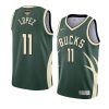 brook lopez earned jersey 2021 nba finals green