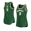 brook lopez women's jersey icon edition green
