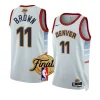 bruce brown city edition jersey 2023 nba finals white