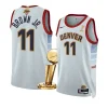 bruce brown jr. city edition jersey 2023 nba finals champions white