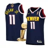 bruce brown jr. icon edition jersey 2023 nba finals champions navy