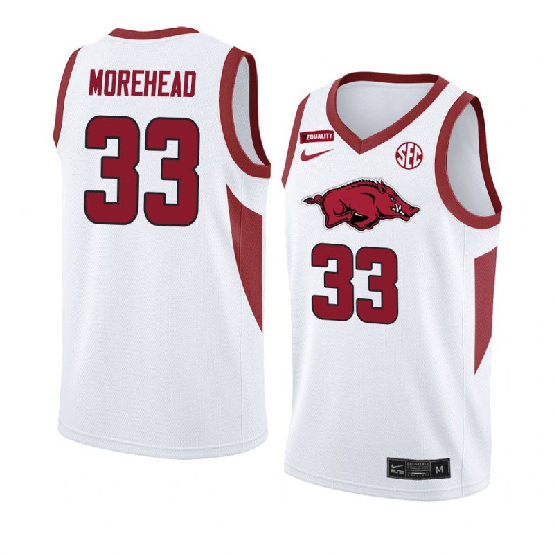 bryson morehead team jersey basketball white